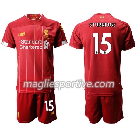 Completo Calcio Liverpool STURRIDGE 15 Bambino Divisa Prima 2019/2020